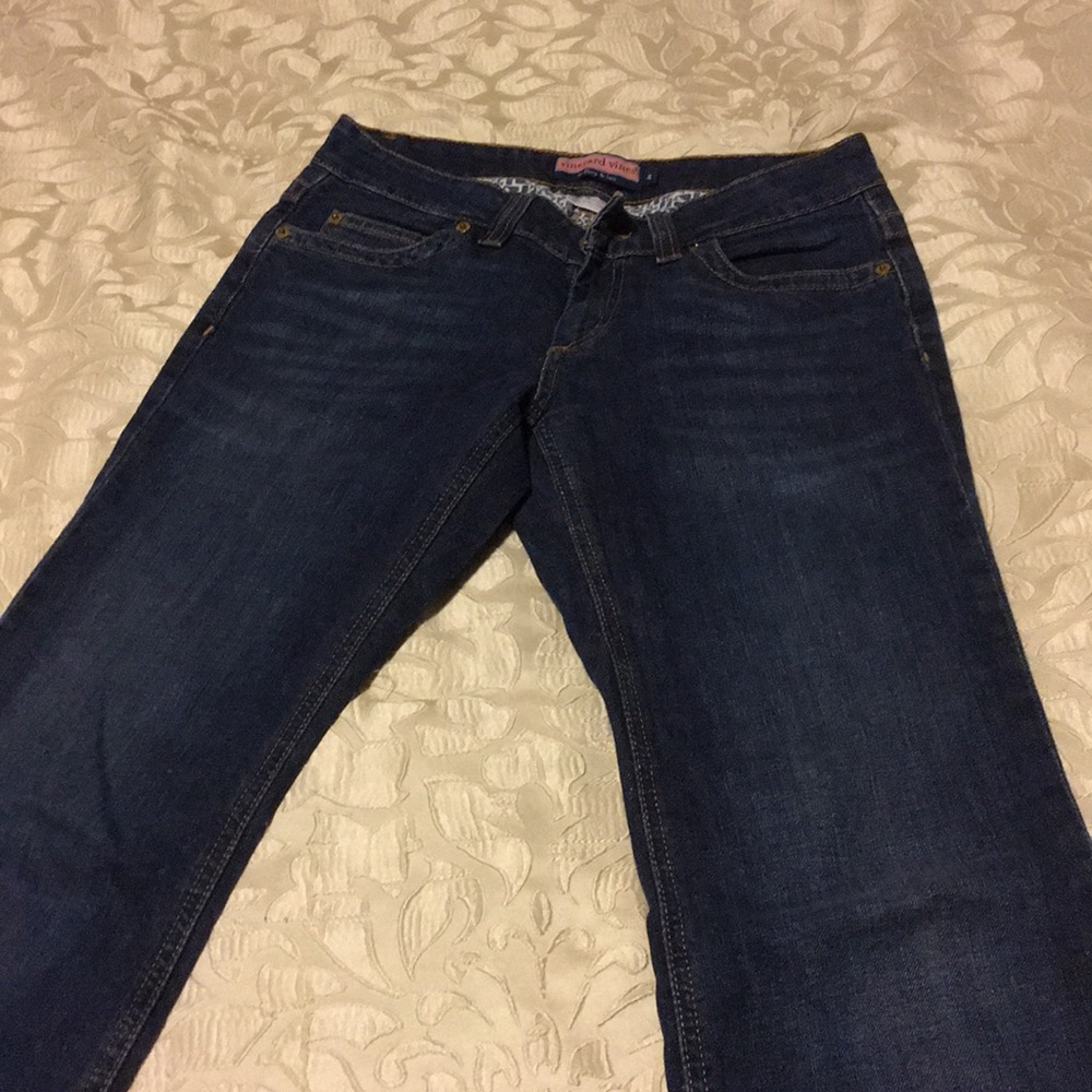 Vineyard Vines Dark Rinse Bootcut Jeans